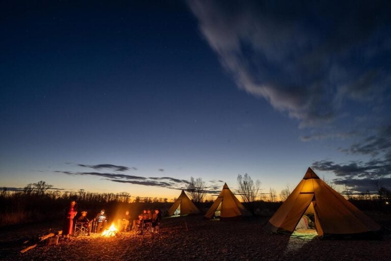 Mongolia River Outfitters camp