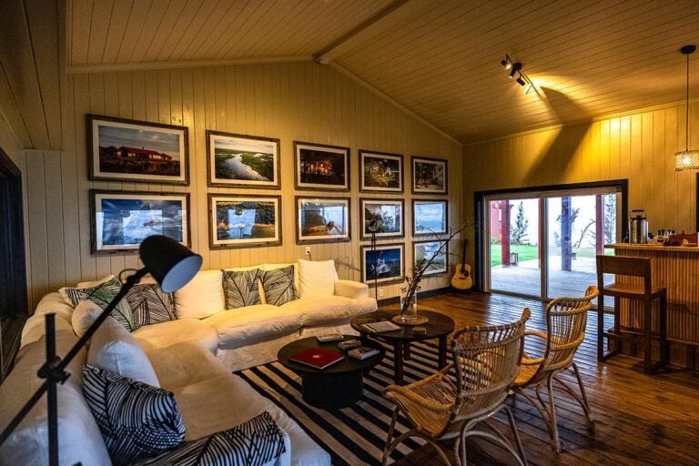 Abaco Lodge open lounge area