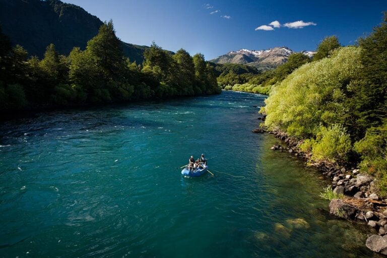 Fly fishing in Chile - Futaleufú river