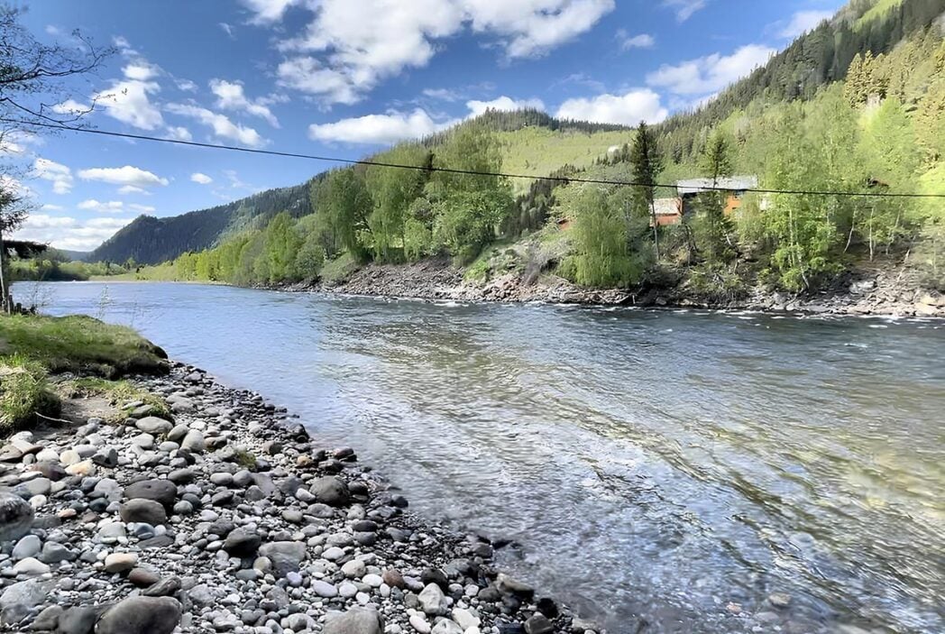 Gaula river in Norway - fishing beats