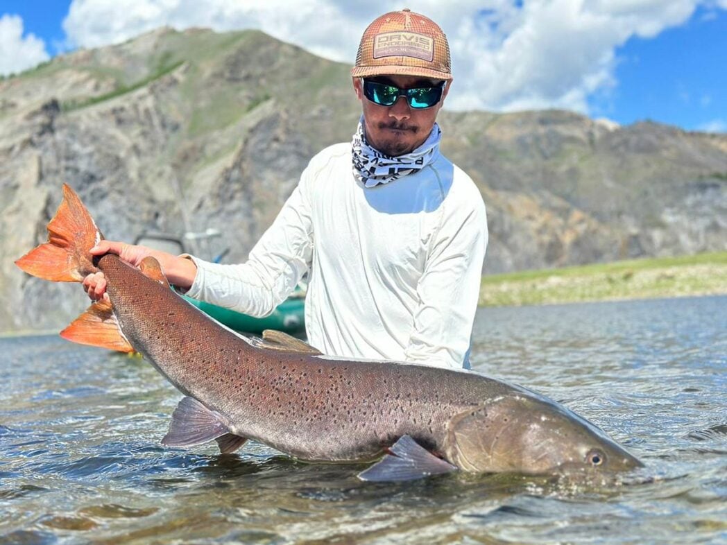 Taimen fishing guide in Mongolia