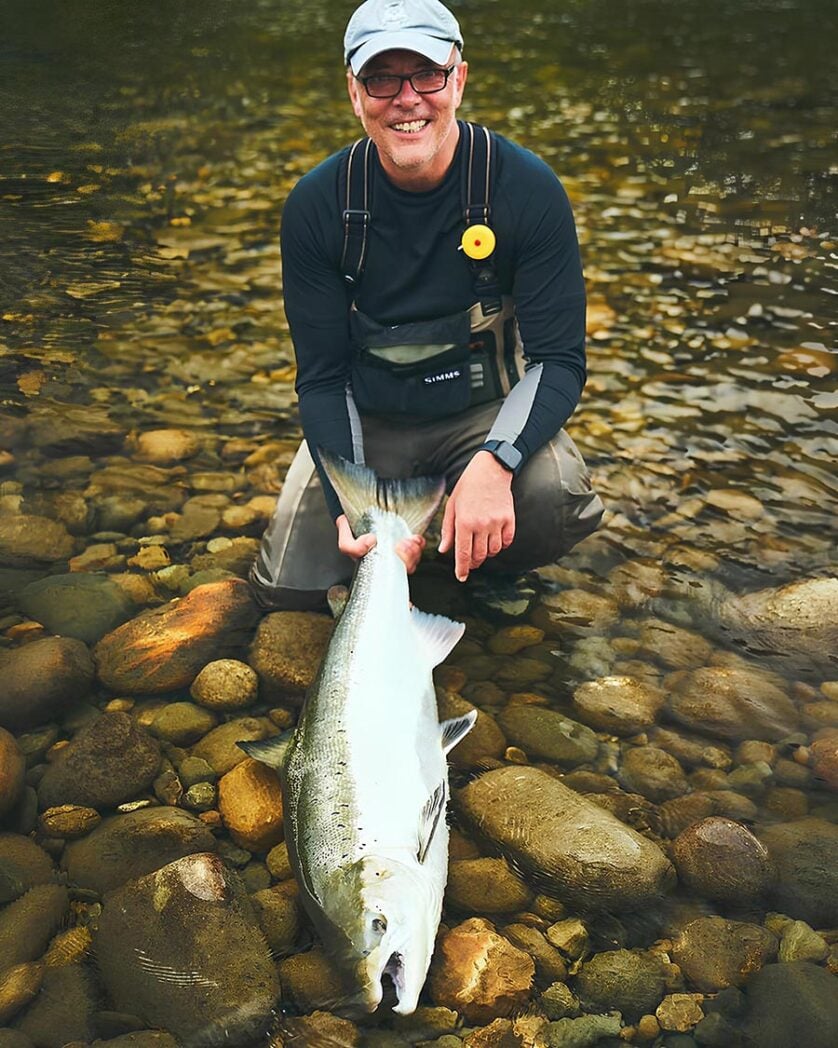 Massive salmon Gaula River, Norwegian Flyfishers Club