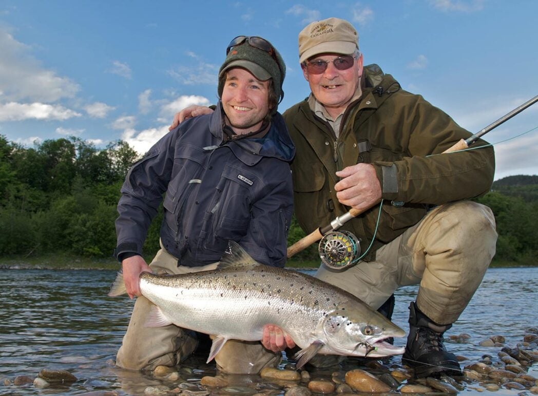 Fresh Atlantic salmon, Gaula River Norway