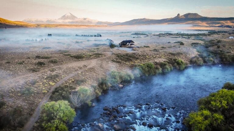 Northern Patagonia Lodge beside river