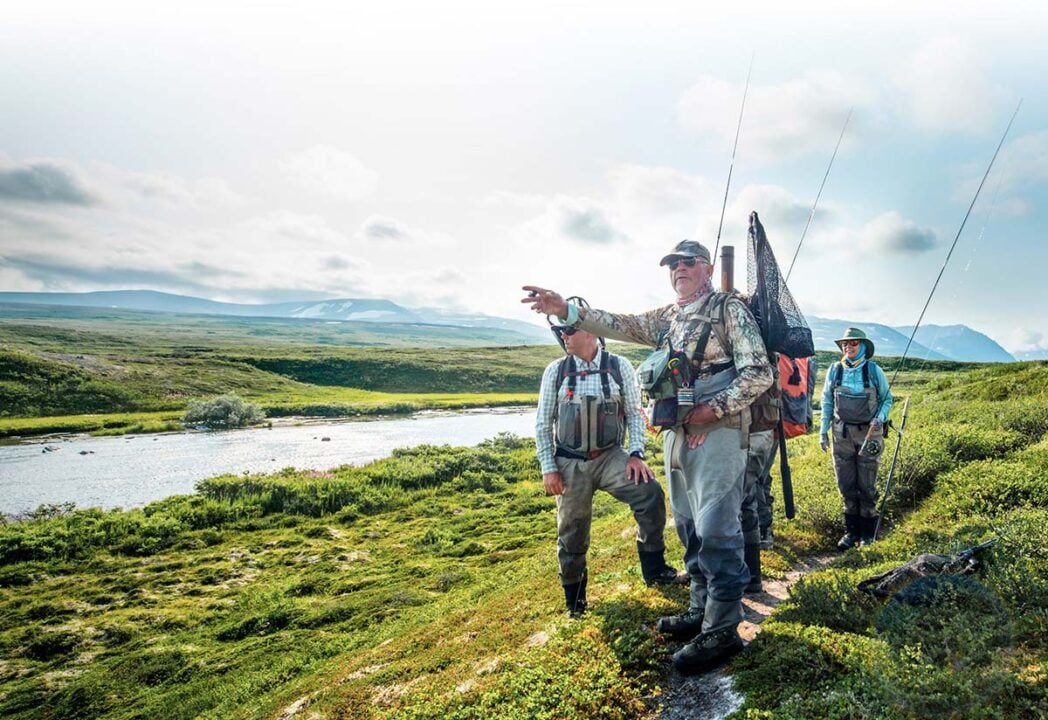 Guided fishing in Alaska