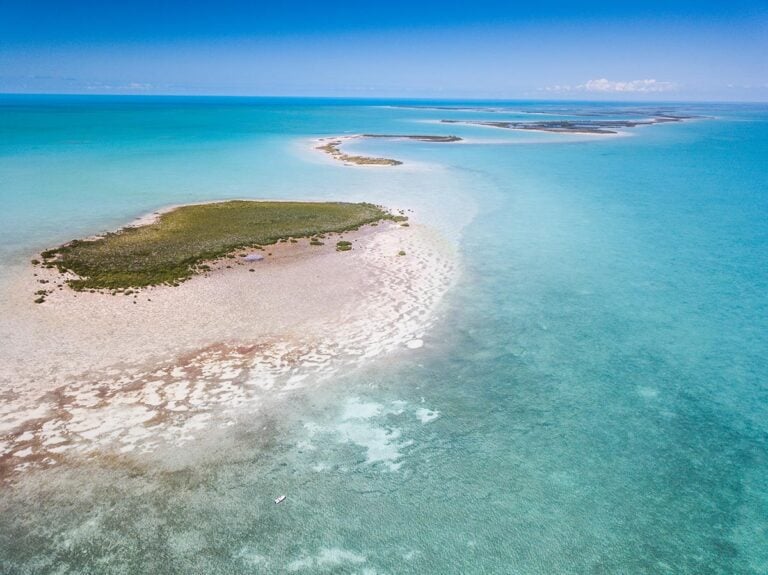 Andros Islands in the Bahamas