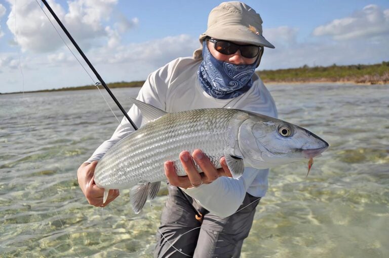 Bonefishing in the Bahamas, Andros Island