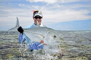 Trevally fly fishing