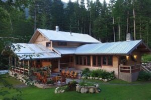 Lower Dean River Lodge in British Columbia