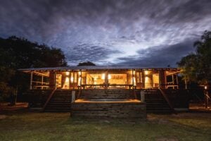 Suinda Lodge Argentina outside view, exclusive golden dorado fishing