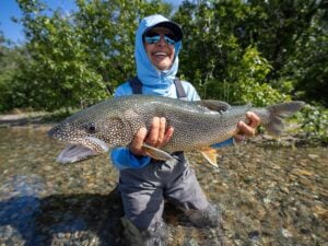 Incredible lake trout fishing at Alaska fishing lodge