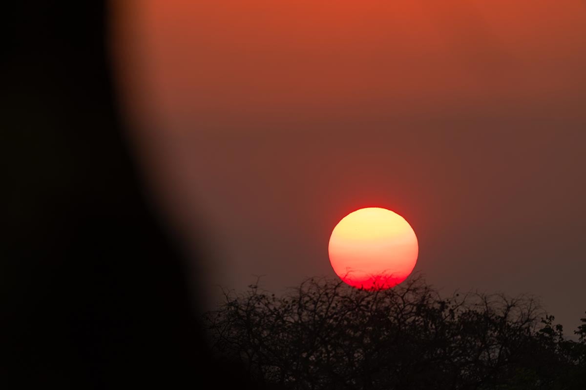 Sunset in Tanzania