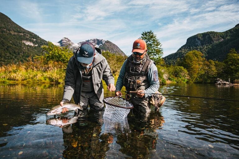 Fly fishing Northern Patagonia at Rio Manso Lodge