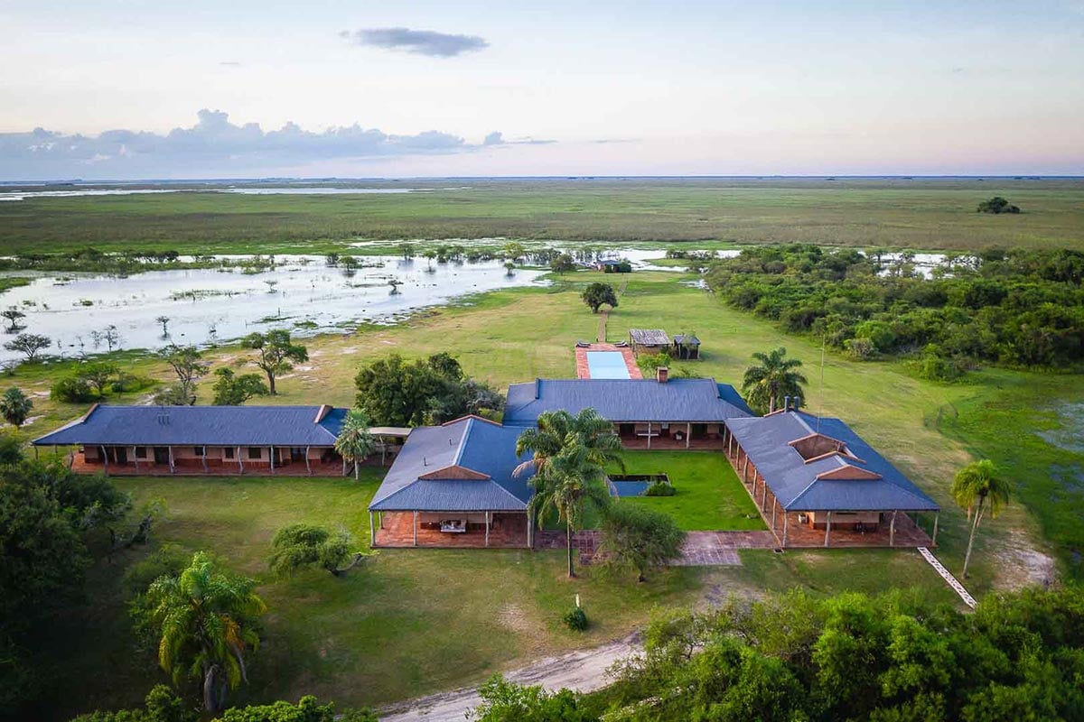 Pirá Lodge in Iberá Wetlands, Corrientes, Argentina for golden dorado fishing